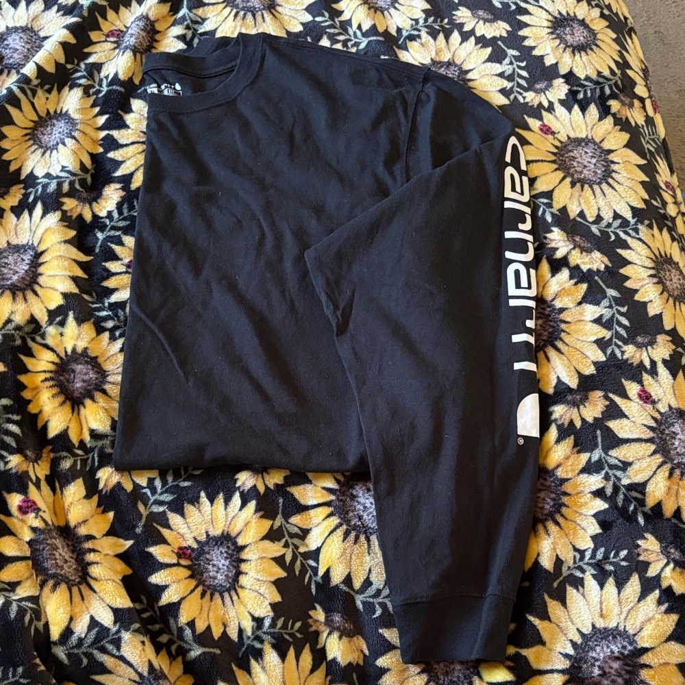 Carhartt Black Graphic Sleeve Tee
